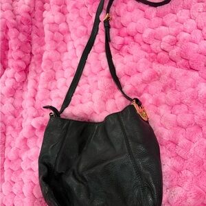 Black Leather Women's Bag